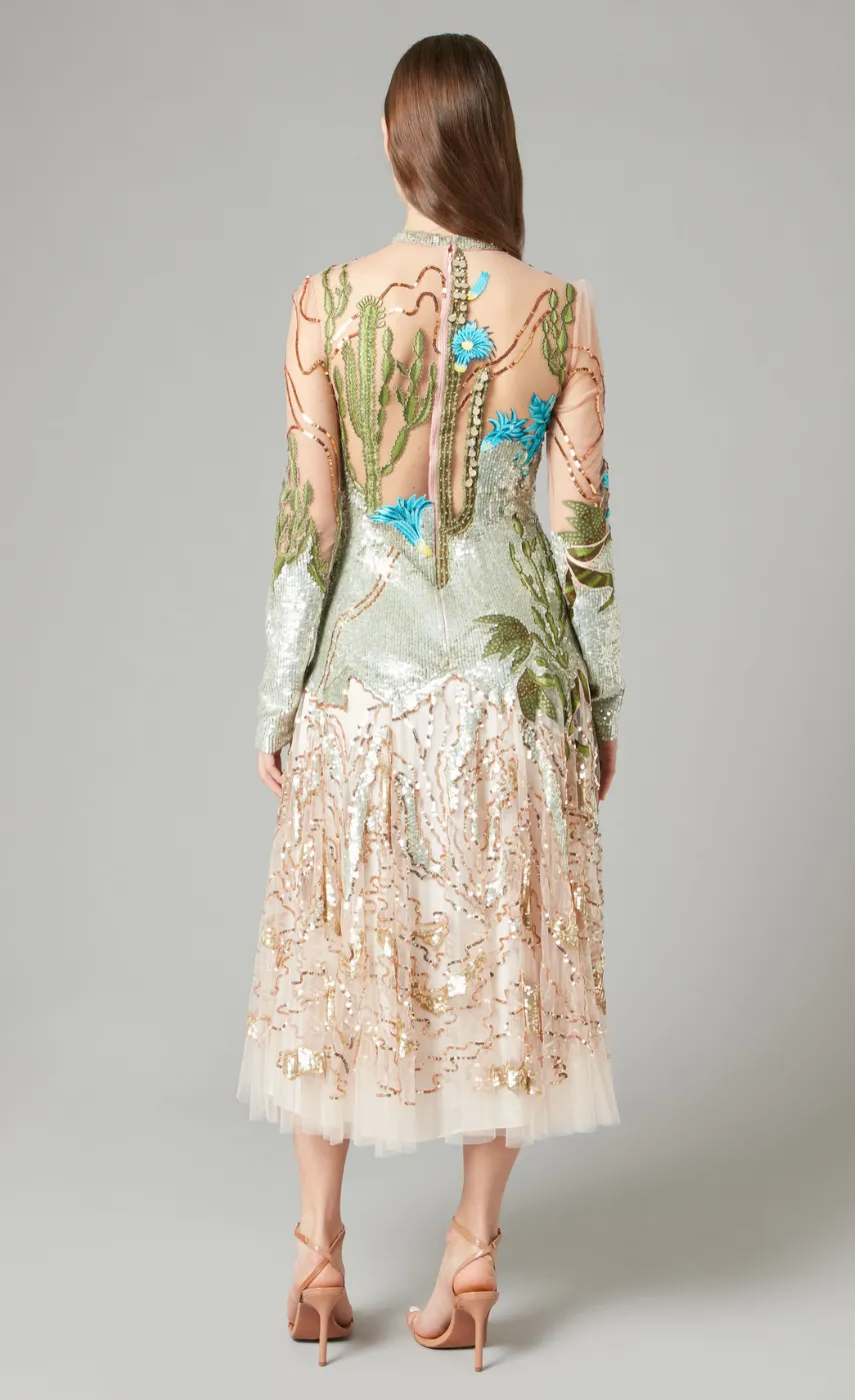 addison_midi_dress_3.webp Temperley London Addison Midi Dress<Women Dresses & Jumpsuits