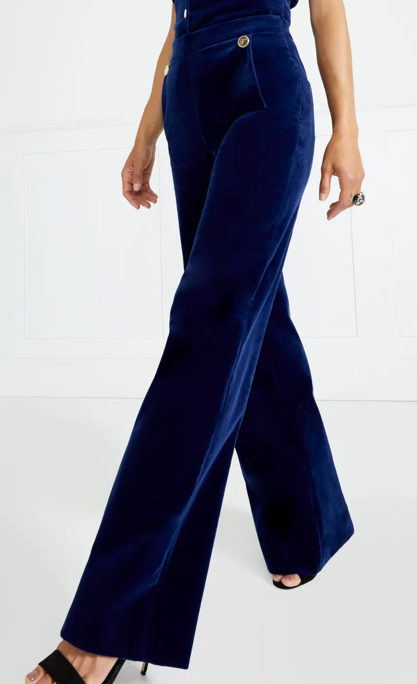 clove_velvet_waisted_trousers_5.webp Temperley London Clove Velvet Waisted Trousers<Women Trousers
