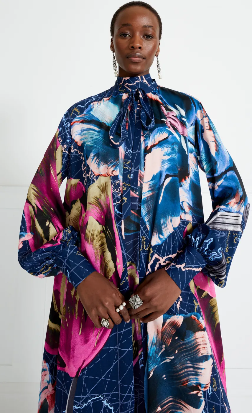 dora_print_coat_4.webp Temperley London Dora Print Coat<Women Coats & Jackets