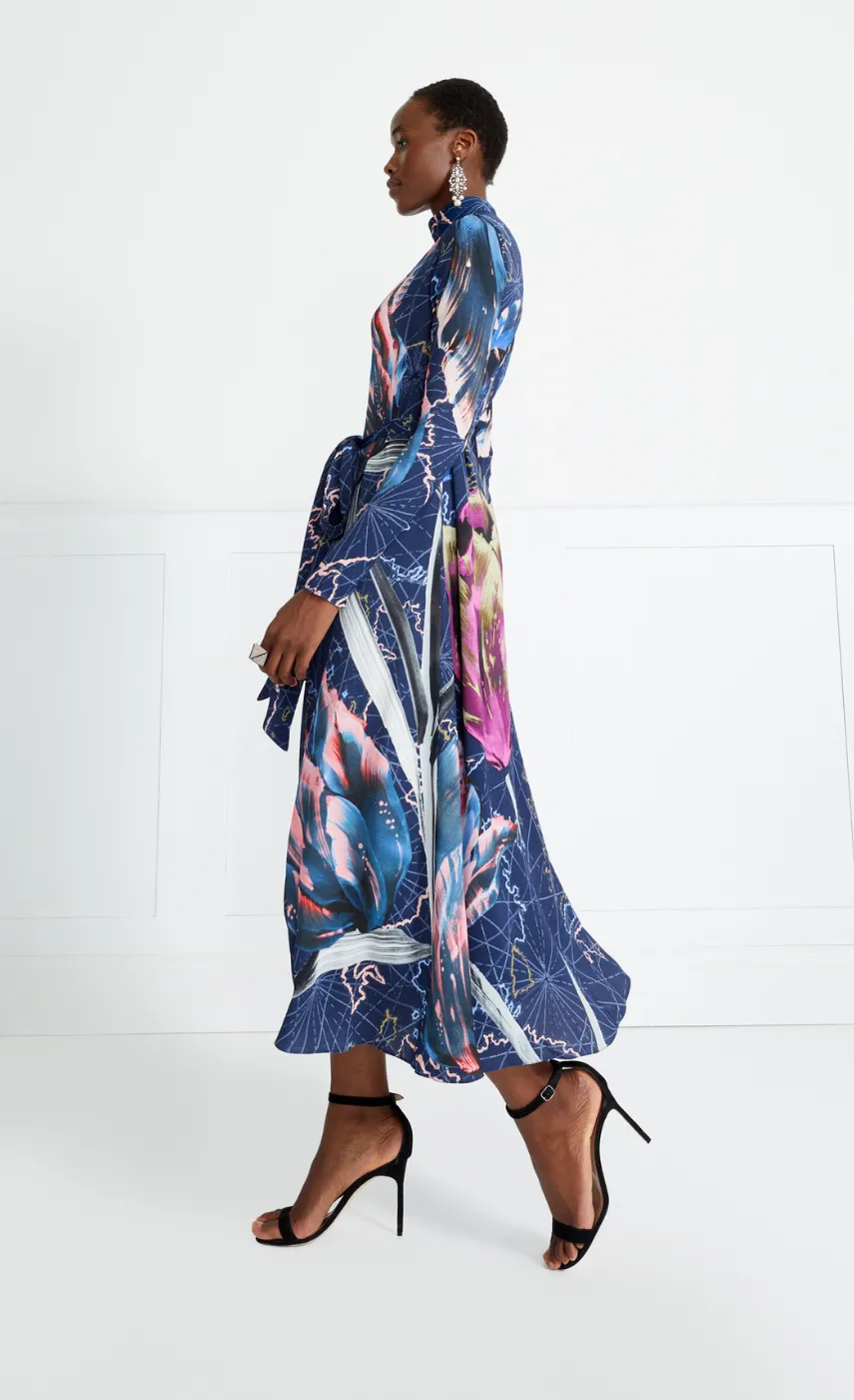 dora_print_dress_2.webp Temperley London Dora Print Dress<Women Dresses & Jumpsuits