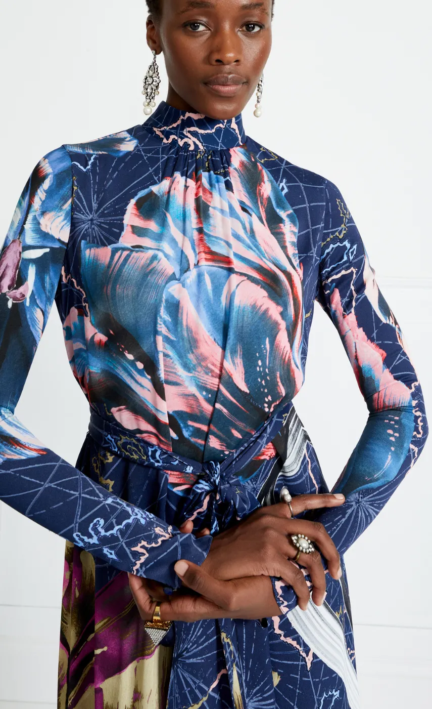 dora_print_dress_4.webp Temperley London Dora Print Dress<Women Dresses & Jumpsuits