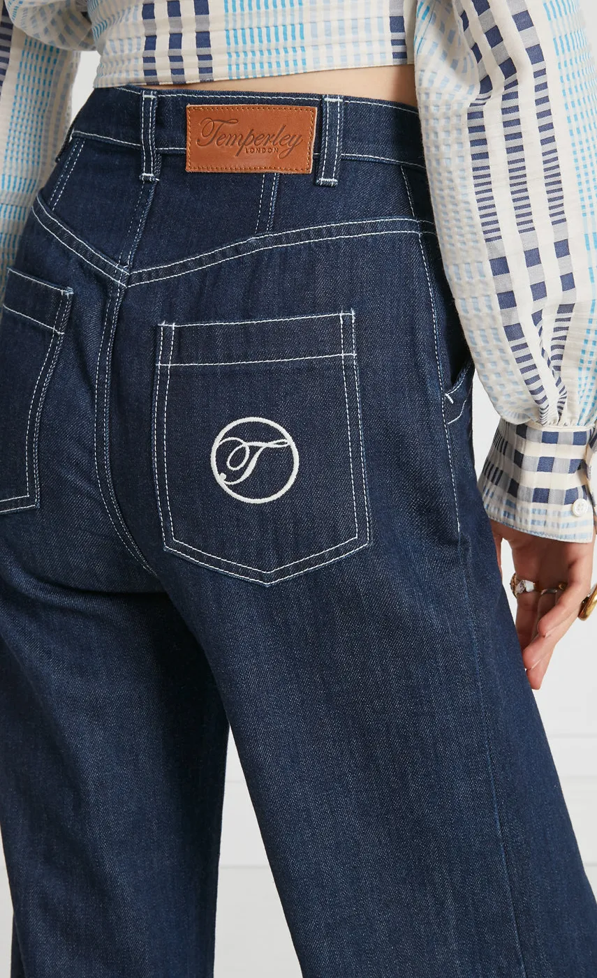 fontana_wide_leg_jean_4.webp Temperley London Fontana Wide Leg Jean<Women Trousers