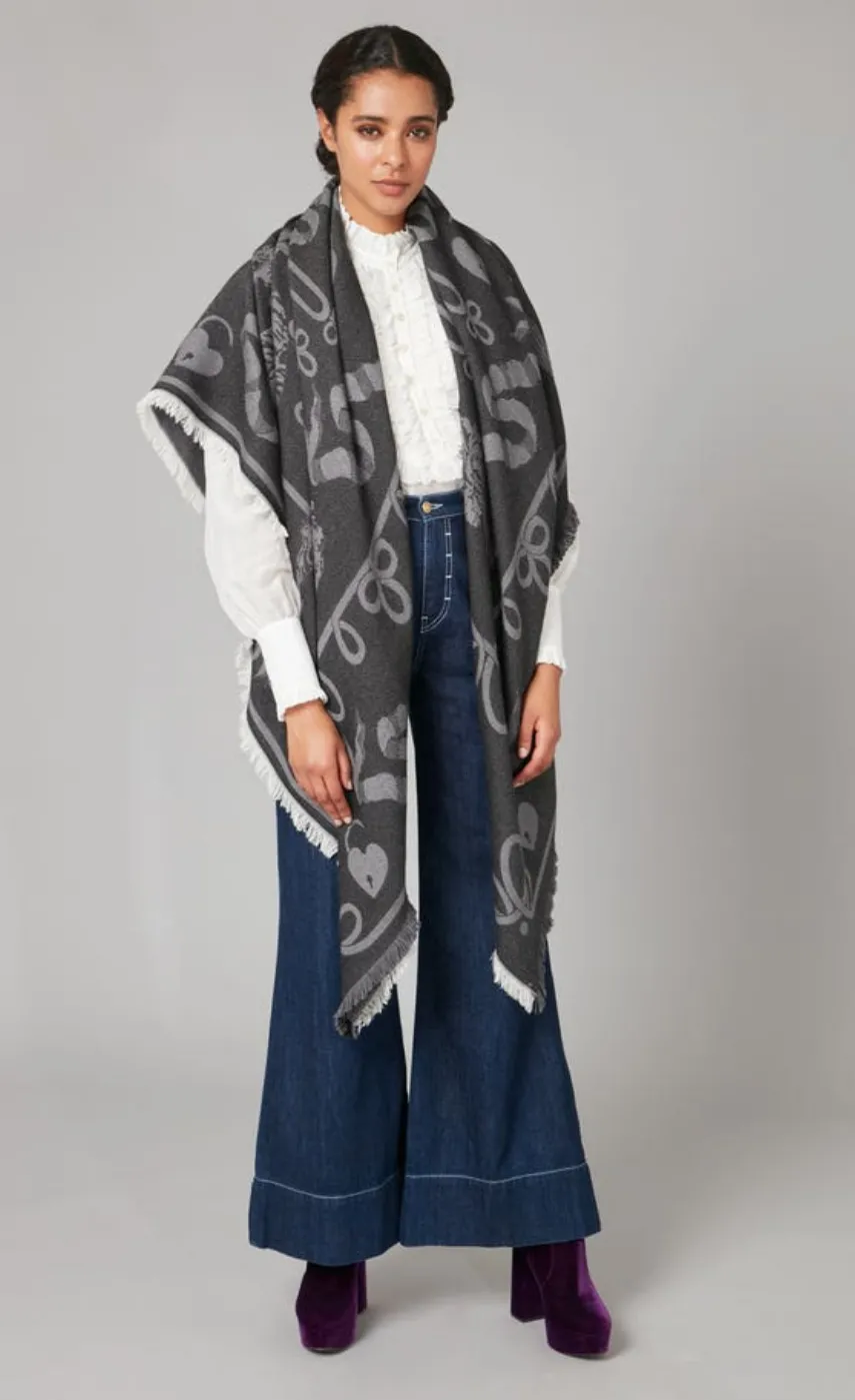 fortune_blanket_scarf_2-1.webp Temperley London Fortune Blanket Scarf<Women Accessories