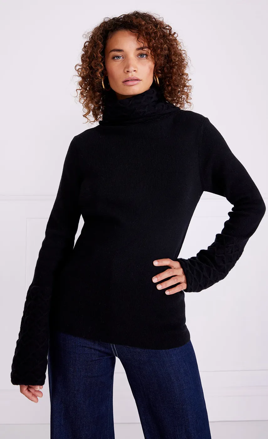 honeycomb_knit_jumper_2-5.webp Temperley London Honeycomb Knit Jumper<Women Knitwear