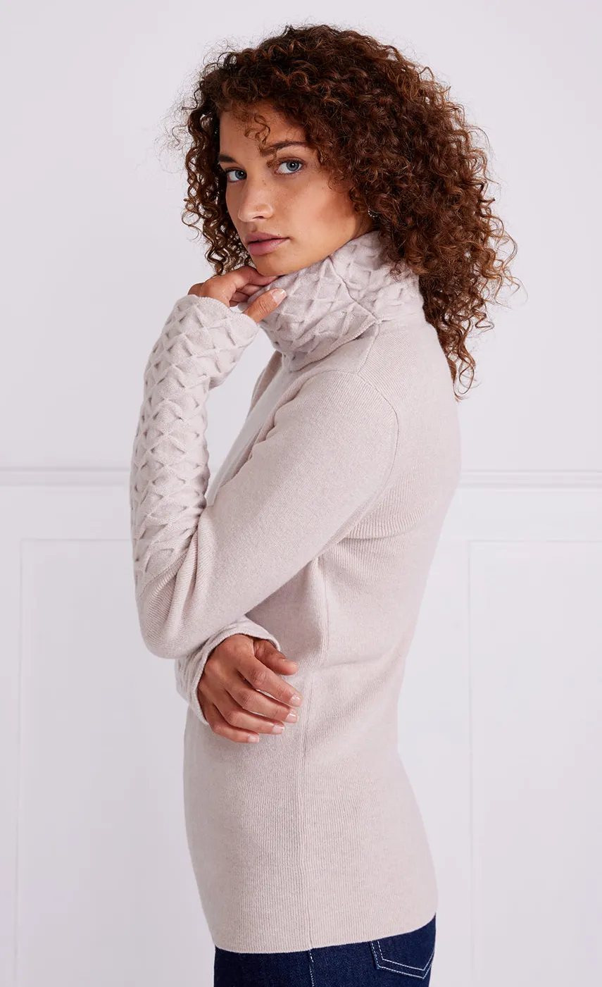 honeycomb_knit_jumper_2-7.webp Temperley London Honeycomb Knit Jumper<Women Knitwear