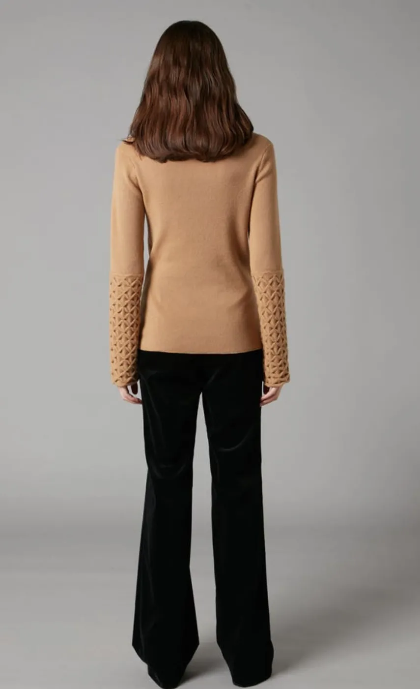honeycomb_knit_jumper_2.webp Temperley London Honeycomb Knit Jumper<Women Knitwear