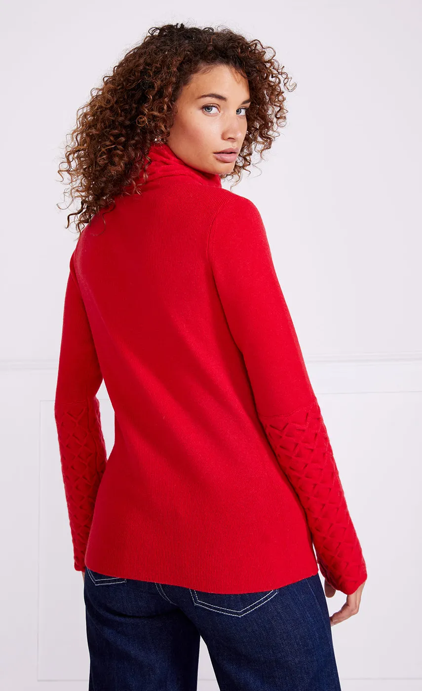 honeycomb_knit_jumper_3-6.webp Temperley London Honeycomb Knit Jumper<Women Knitwear