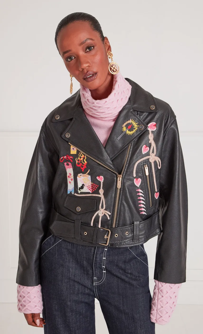 kyoto_leather_jacket_2.webp Temperley London Kyoto Leather Jacket<Women Coats & Jackets