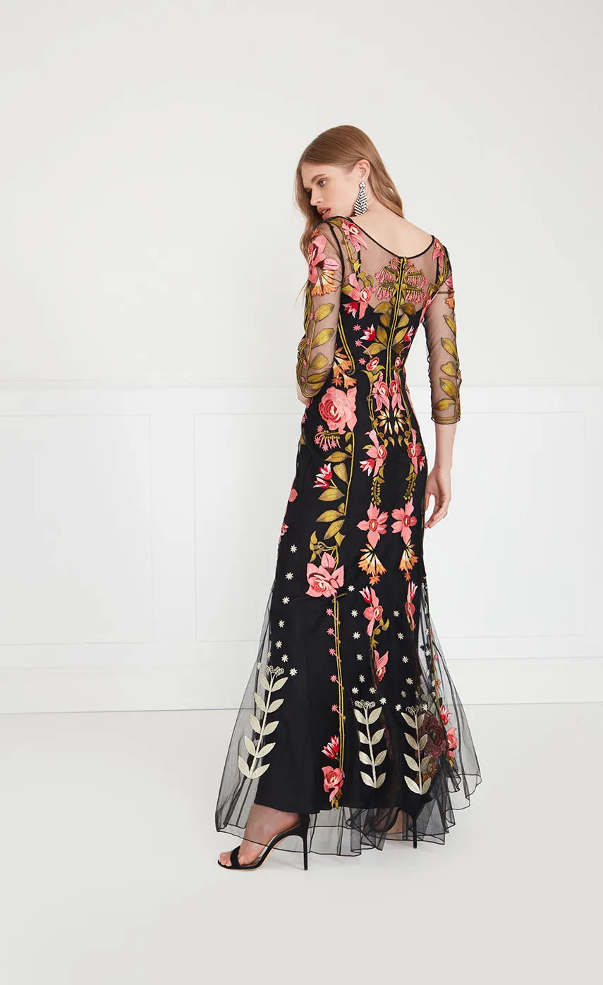 lucille_v_neck_dress_3.webp Temperley London Lucille V Neck Dress<Women Dresses & Jumpsuits