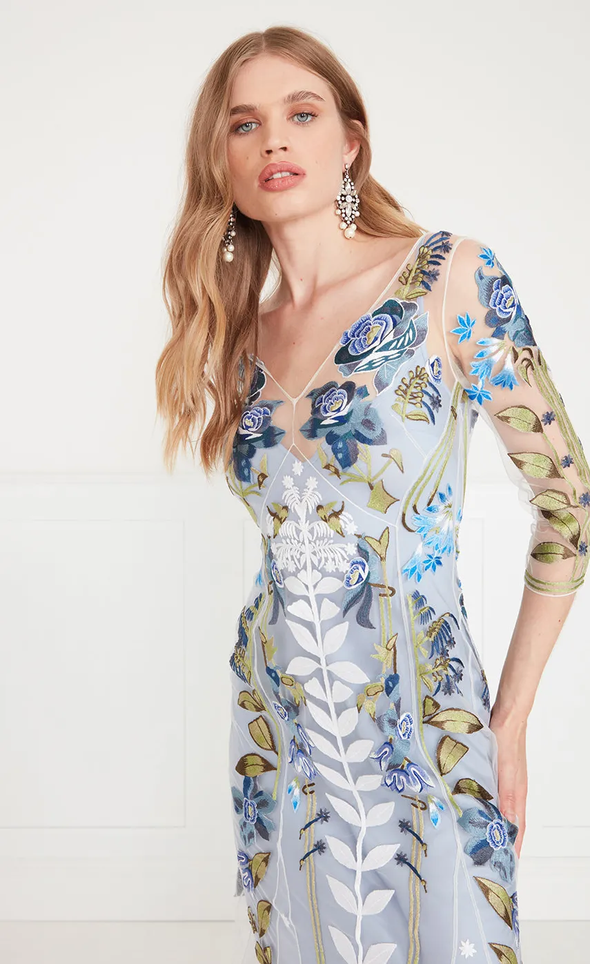 lucille_vneck_dress_3-1.webp Temperley London Lucille V-Neck Dress<Women Dresses & Jumpsuits