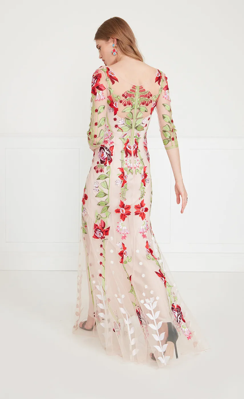 lucille_vneck_dress_3.webp Temperley London Lucille V-Neck Dress<Women Dresses & Jumpsuits