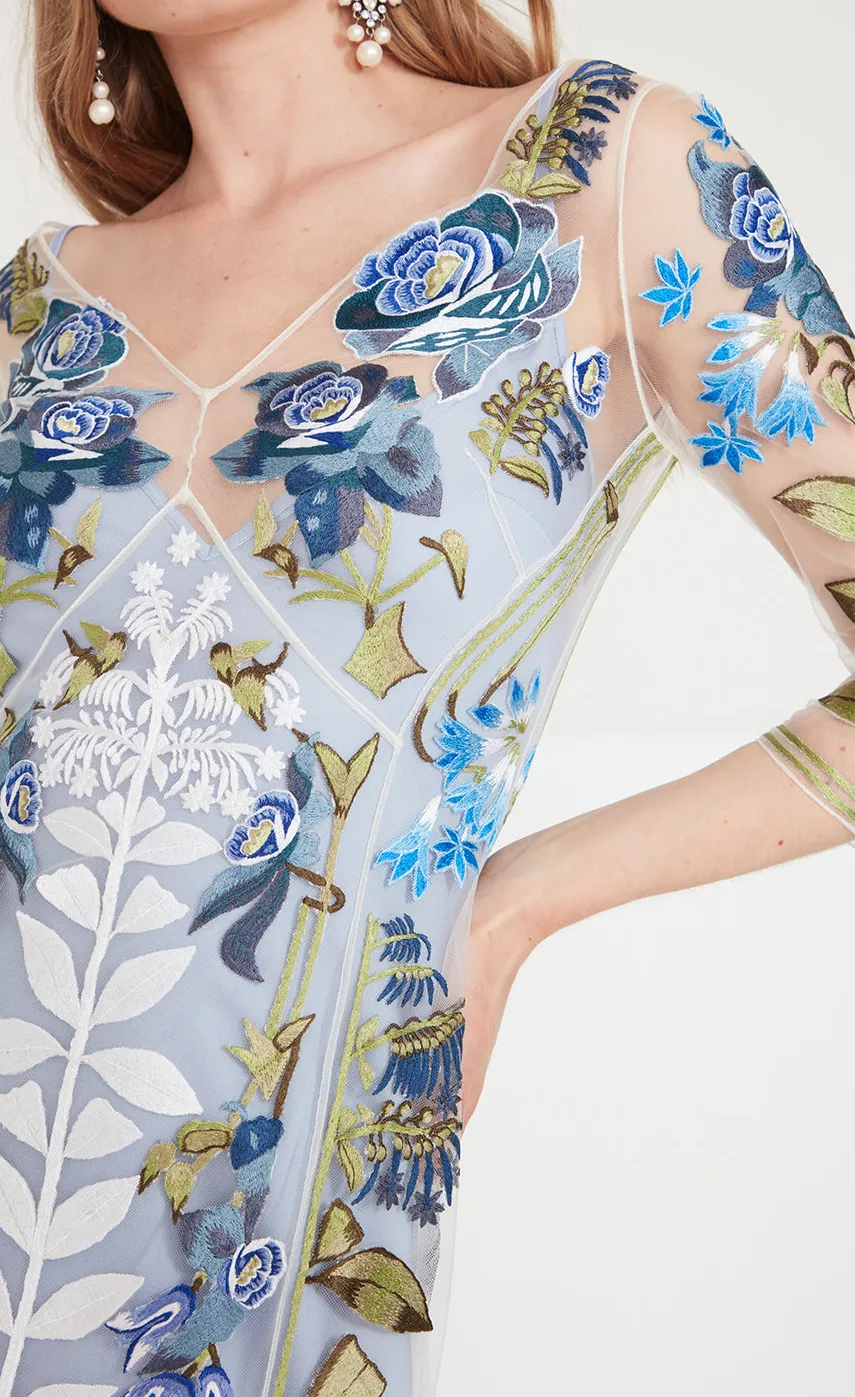 lucille_vneck_dress_4-1.webp Temperley London Lucille V-Neck Dress<Women Dresses & Jumpsuits