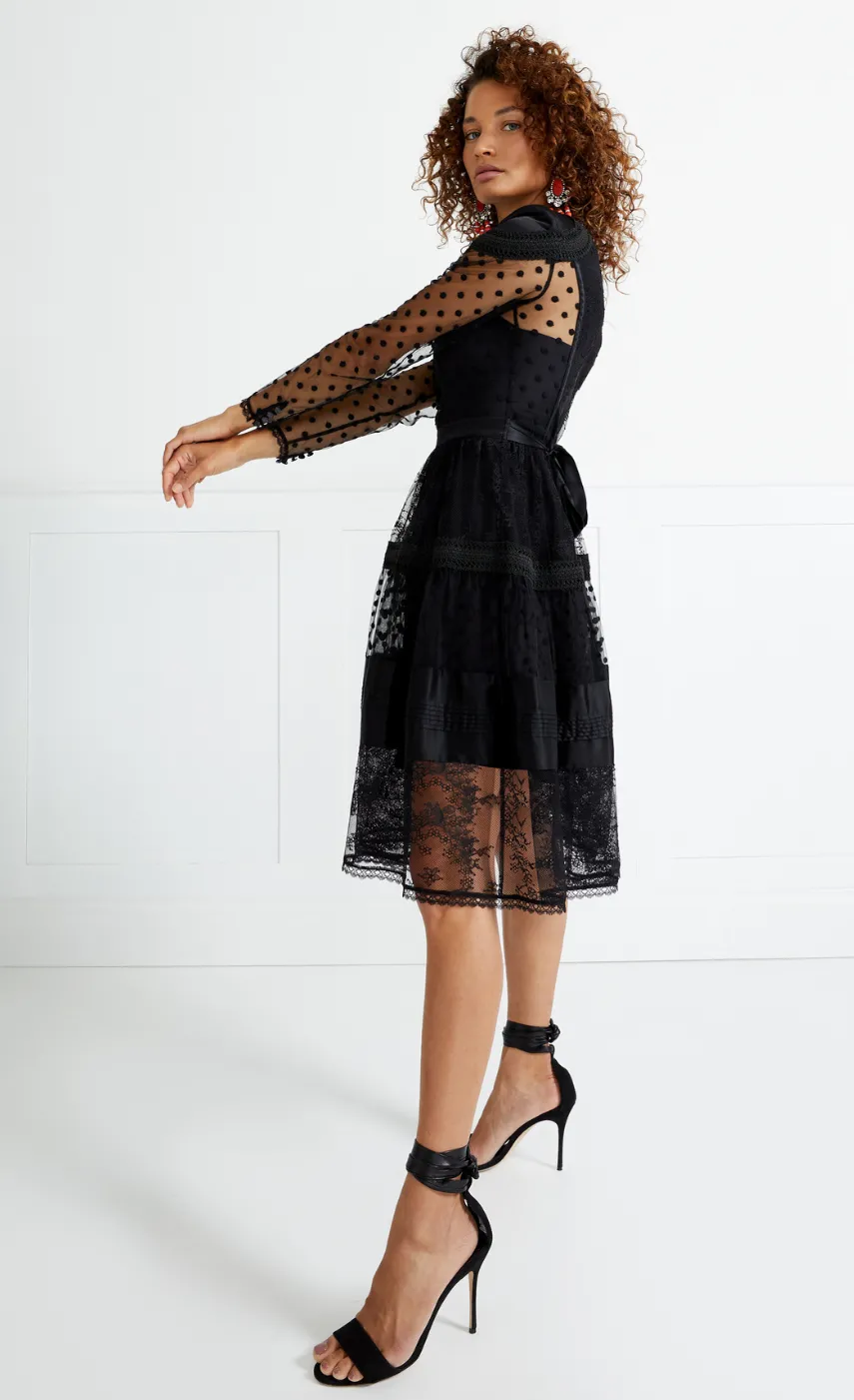 marlow_sleeved_dress_2-1.webp Temperley London Marlow Sleeved Dress<Women Dresses & Jumpsuits