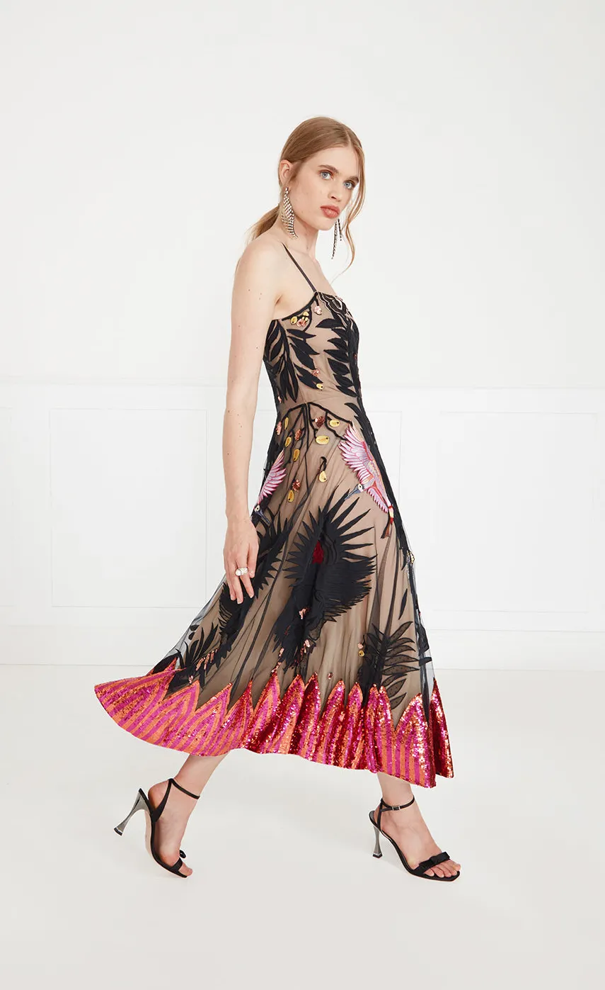 opera_strappy_dress_2-1.webp Temperley London Opera Strappy Dress<Women Dresses & Jumpsuits