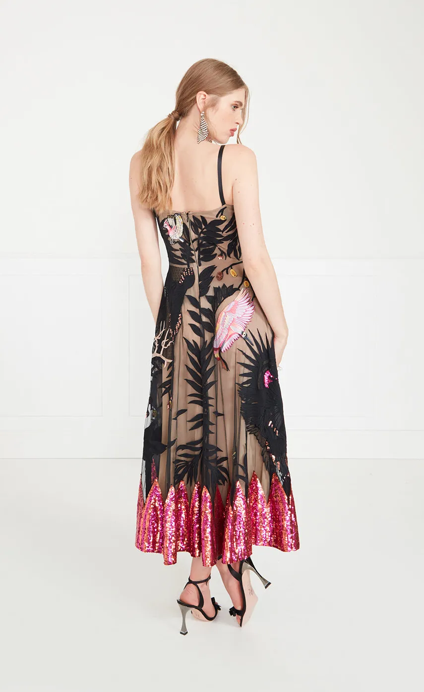 opera_strappy_dress_3-1.webp Temperley London Opera Strappy Dress<Women Dresses & Jumpsuits