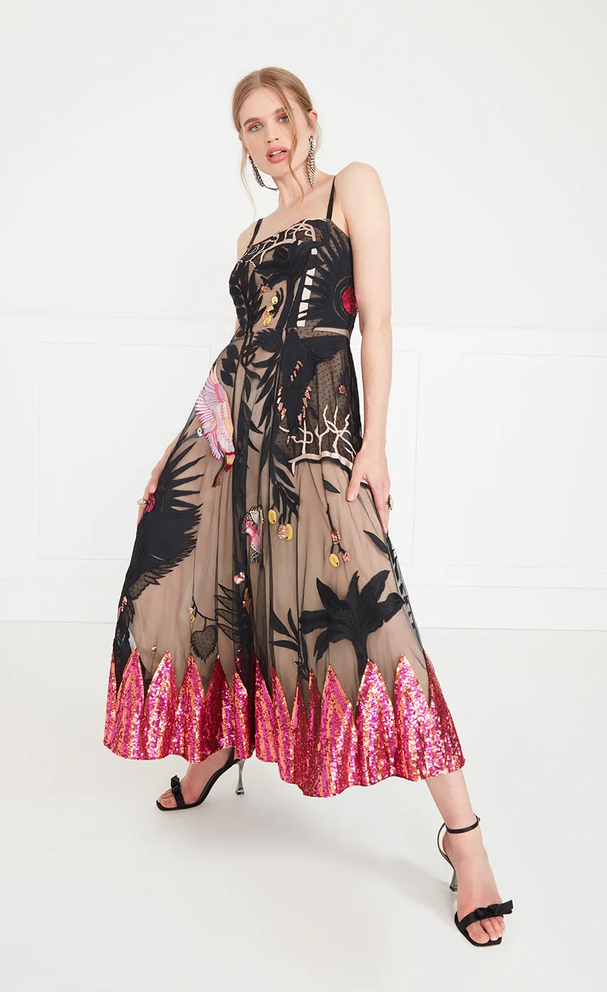 opera_strappy_dress_4-1.webp Temperley London Opera Strappy Dress<Women Dresses & Jumpsuits