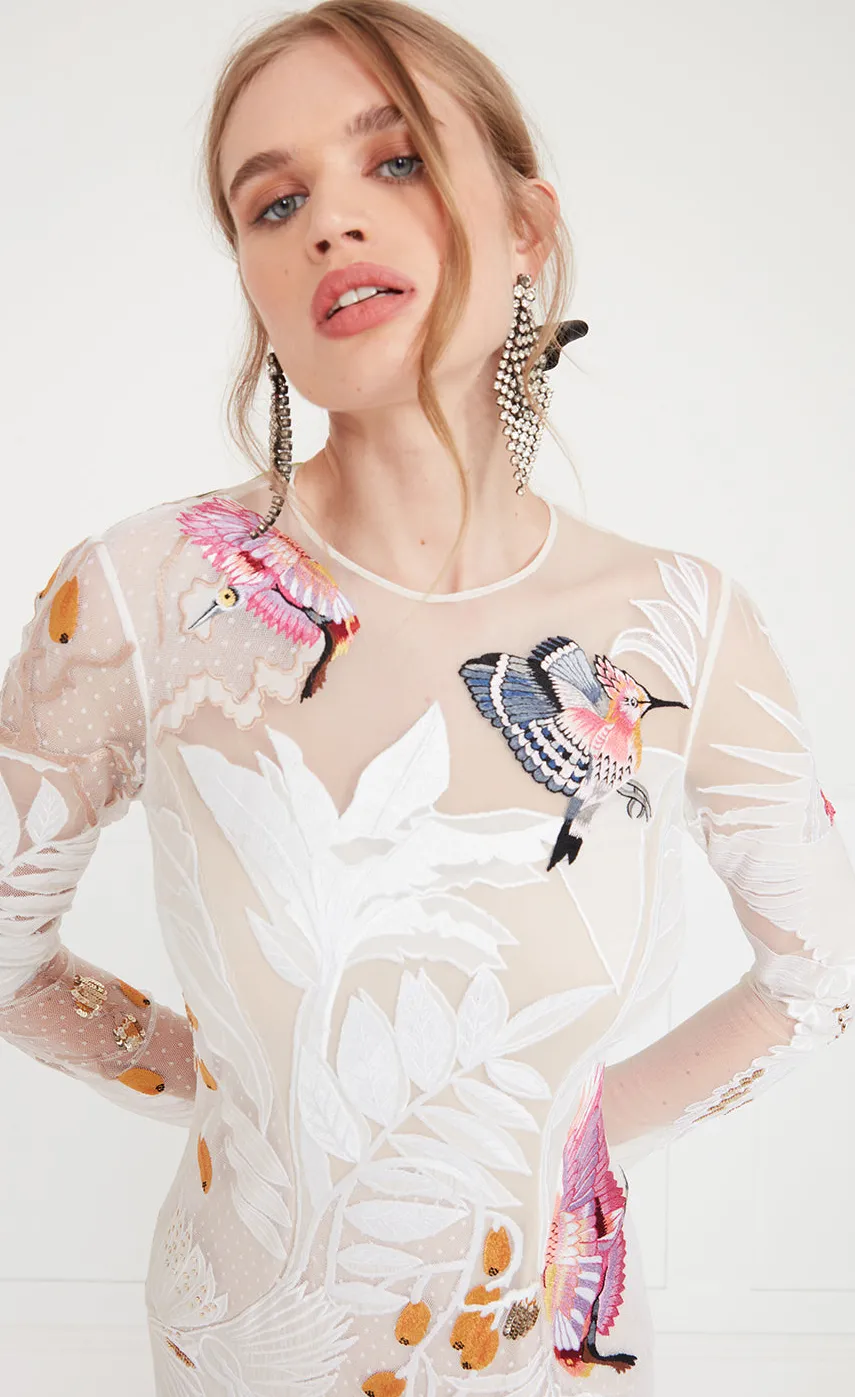 opera_tattoo_dress_4.webp Temperley London Opera Tattoo Dress<Women Dresses & Jumpsuits