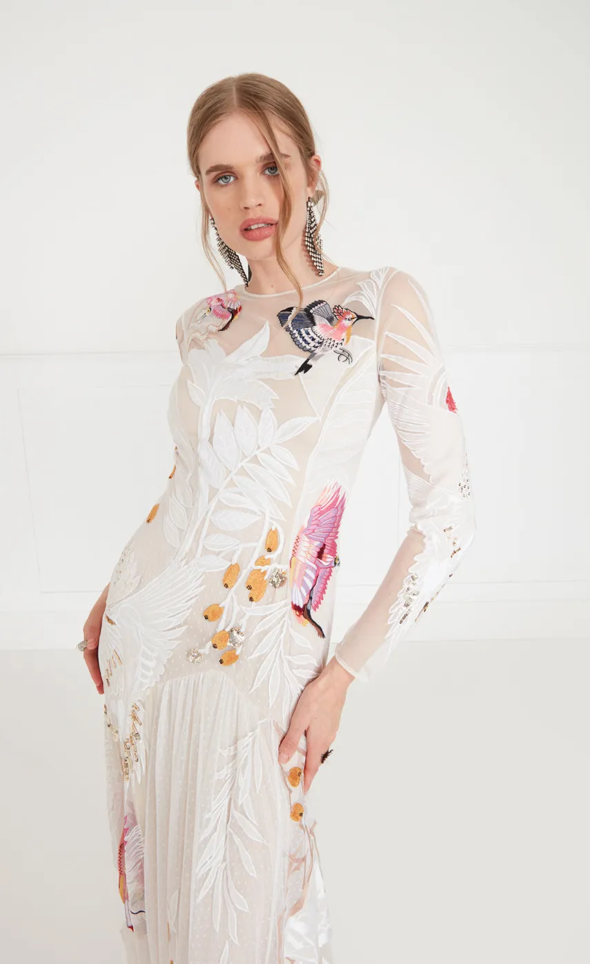 opera_tattoo_dress_5.webp Temperley London Opera Tattoo Dress<Women Dresses & Jumpsuits