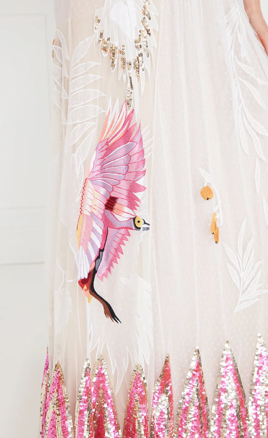 opera_tattoo_dress_7.webp Temperley London Opera Tattoo Dress<Women Dresses & Jumpsuits