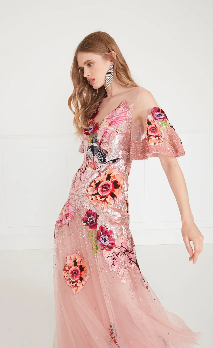petal_gown_2.webp Temperley London Petal Gown<Women Dresses & Jumpsuits