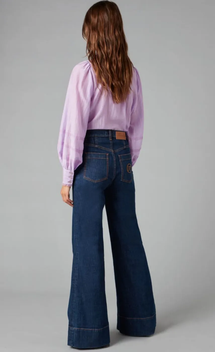 raquel_wide_leg_jean_2-1.webp Temperley London Raquel Wide Leg Jean<Women Trousers