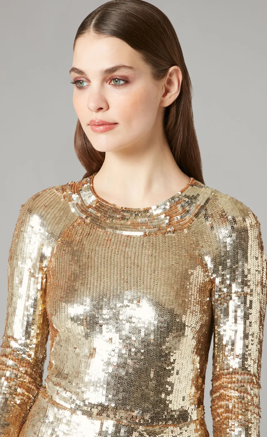 ray_sequin_dress_5.webp Temperley London Ray Sequin Dress<Women Dresses & Jumpsuits