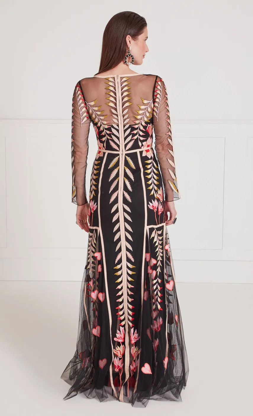 rosy_vneck_dress_3.webp Temperley London Rosy V-Neck Dress<Women Dresses & Jumpsuits