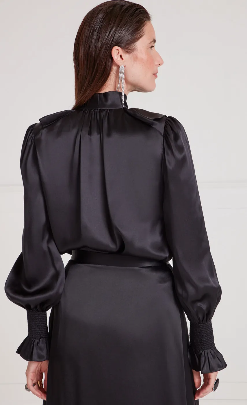 skyler_ruffle_blouse_3-1.webp Temperley London Skyler Ruffle Blouse<Women Tops