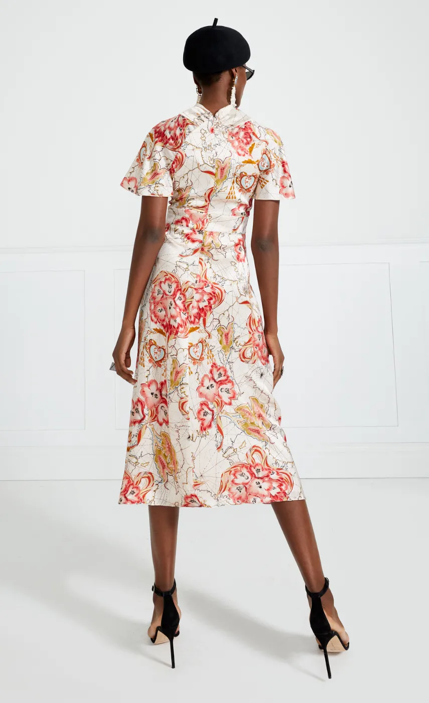 yolande_print_midi_dress_3-1.webp Temperley London Yolande Print Midi Dress<Women Dresses & Jumpsuits
