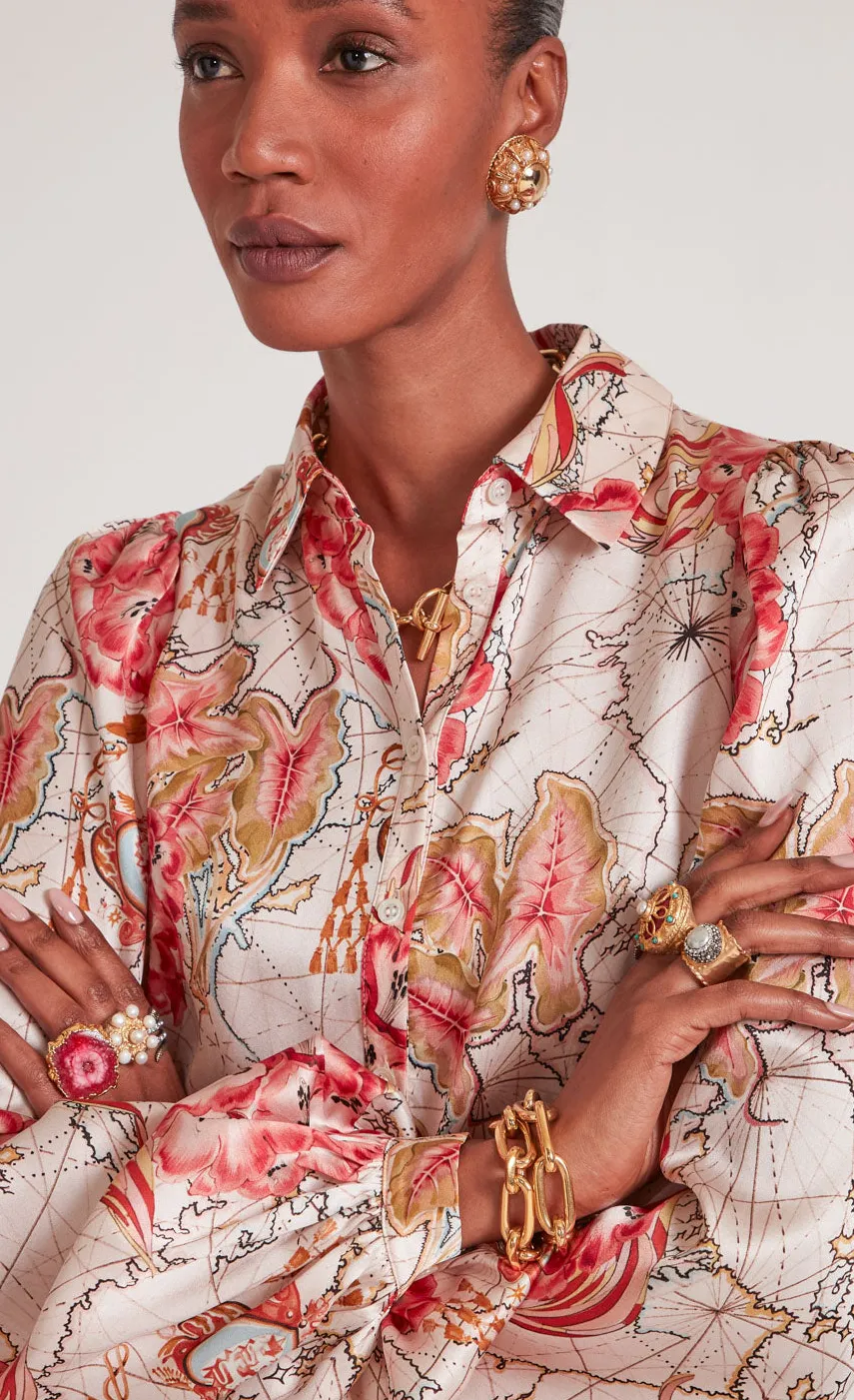 yolande_print_shirt_3.webp Temperley London Yolande Print Shirt<Women Tops